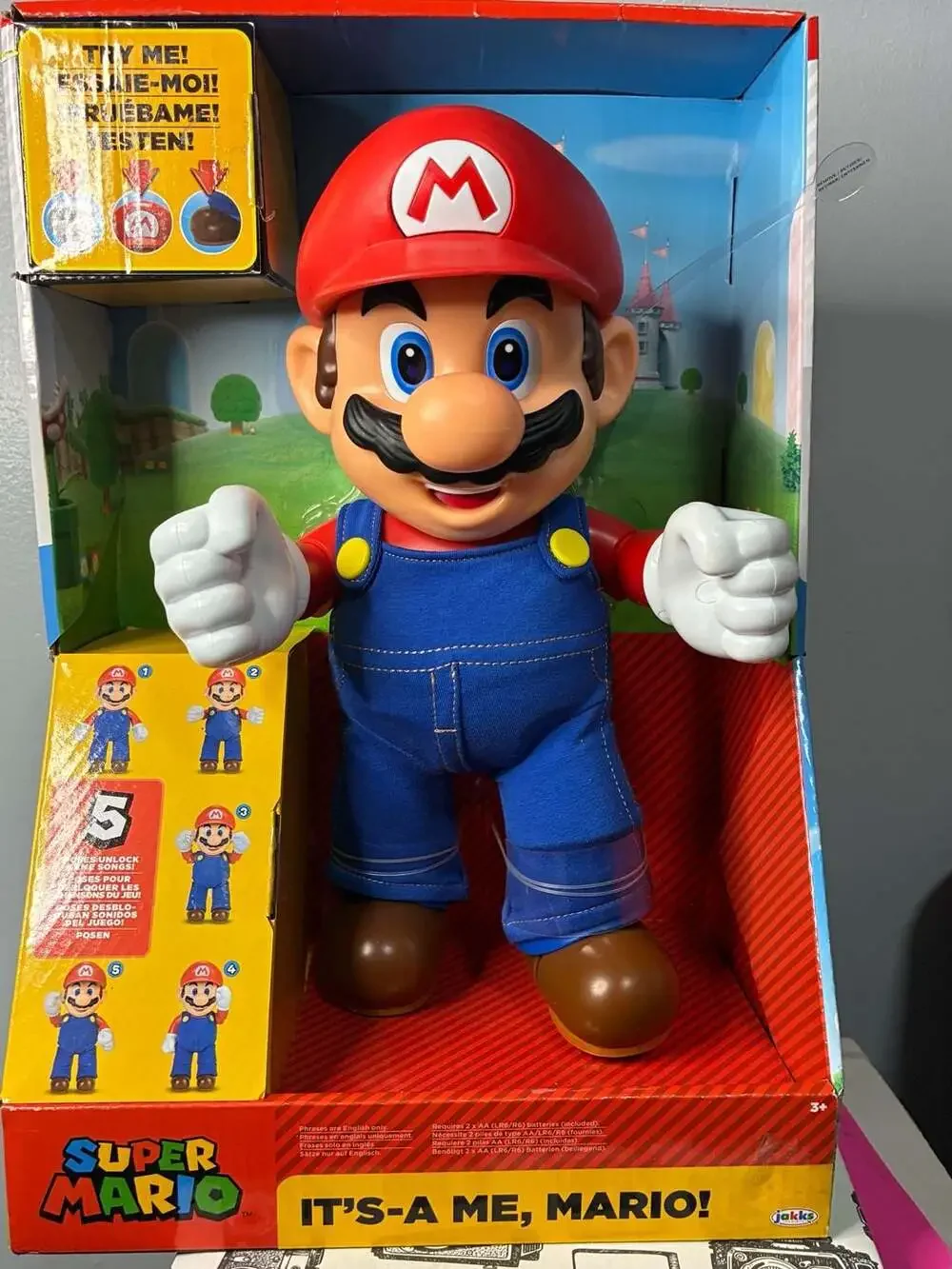 Jakks Pacific - Super Mario It's-A-Me Figure